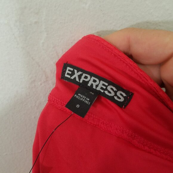 NWT Express Skirts Red Size 8 - Picture 5 of 6